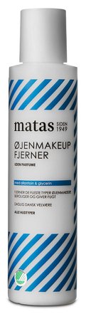 3 for 2 - Matas Striber Øjenmakeupfjerner til Alle Hudtyper Uden Parfume 125 ml, Skincare, Renseprodukter, Øjenmakeupfjerner