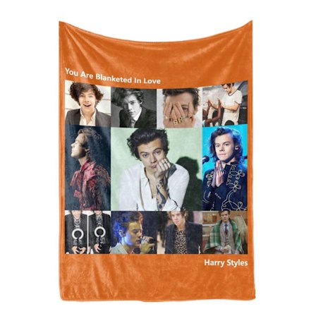 Dekorativt polyestertæppe til seng, sofa, kontor 120x150cm 47x59in