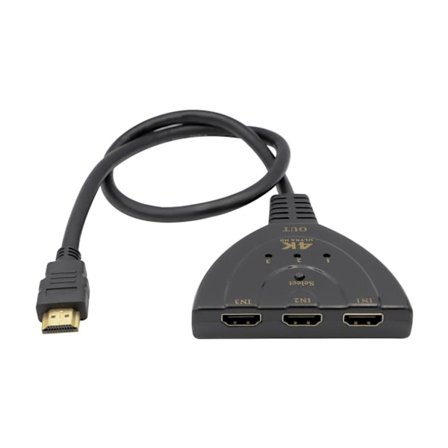 Tri-in-1-out HDMI-kytkin 4K videokytkimellä 3*1 hd 4K*2K HDMI sw