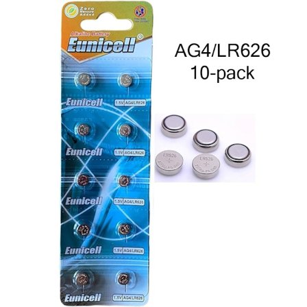 10-pack AG4 SR626SW SR66 SR626 V377 D377 606 LR626 sg4 batterier