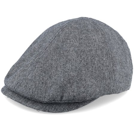 Beechfield - Šedá flatcap Kšiltovka - Grey Ivy Cap Flat Cap @ Hatstore
