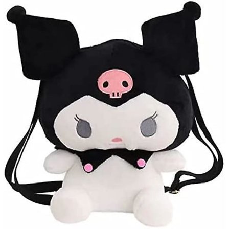 Kuromi My Melody Plys Taske Sød Tegneserie Skuldertaske Skole Taske Cosplay Rygsæk Udsøgt