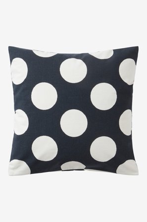 Jotex - Putetrekk 50x50 Cm Svart/hvit - RUE - Kjøp Pynteputer & trekk hos Jotex