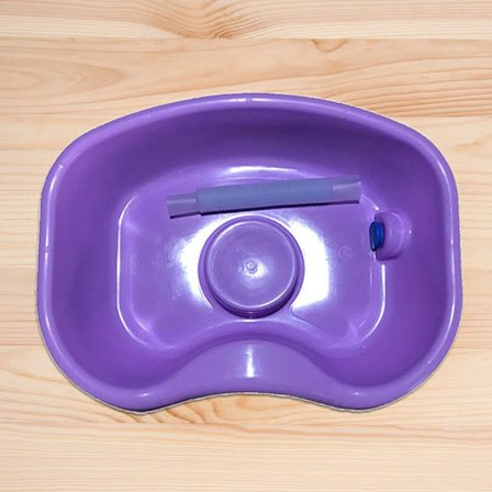 Huvudgavel i säng schampo handfat frisör hår tvättbricka för äldre personer bärbar hår tvättskål schamposkål handfat badkar