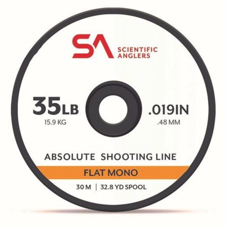 SA Absolute Shooting Line Flat Mono 600m 42lb Chartreuse