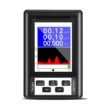 EMF-mätare, strålningsdetektorräknare Kärnstrålningsdetektor