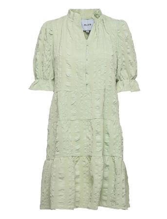 Bergitta Short Dress Kort Klänning Grön Minus