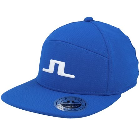 J.Lindeberg - Black snapback Czapka Z Daszkiem - Split Cap Clematis Blue Snapback @ Hatstore