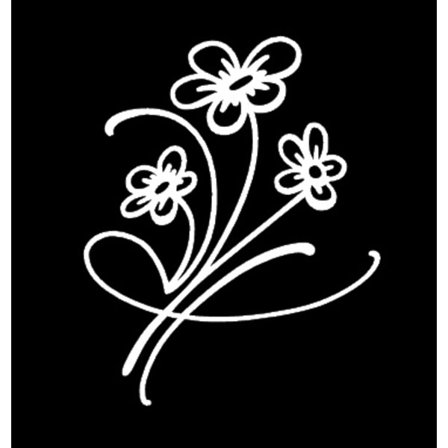 Väggdekor - Artsblomma Modell 08