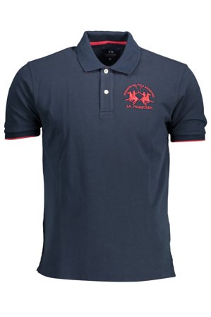 La Martina Polo Maniche Corte Uomo Blu