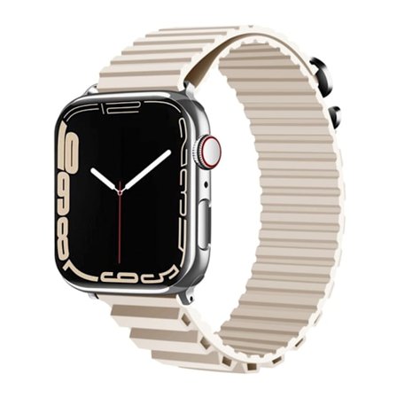 Apple Watch Series 8 (45mm) / Watch Ultra klockarmband i silikon - Stjärnljus