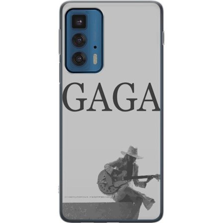 Yhteensopiva Puhelinkuori Motorola Edge 20 Pro Stitch ympäröity mustikoilla söpössä kawaii-tyylisessä nallekarhussa