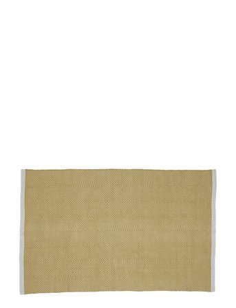 Hübsch Mellow Tæppe - Yellow - 120X180CM