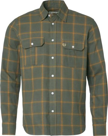 Chevalier Men ́s Hawk Flannel Shirt Men long-sleeved shirts Green M