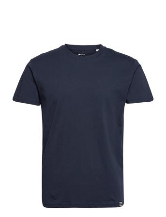 Organic Thor Tee T-shirts Short-sleeved Blå Mads Nørgaard