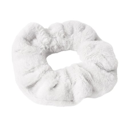 Cozy Faux Fur Scrunchie - Gentle & Stylish Accessory