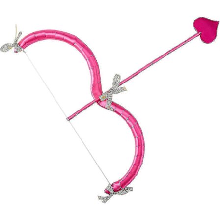 Bestselger - Valentinsdag Amor Bue Og Pil Amor Tilbehør Hjerteformet Sløyfeknute Amor Halloween Kostyme For Kvinner Menn Unisex Voksen