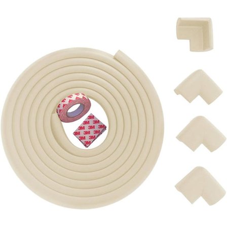 Hörn- och kantskydd för bebisar. Totalt skydd på 2 meter