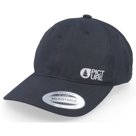 Picture - Svart unconstructed Keps - Paular Bb Cap Black Dad Cap @ Hatstore