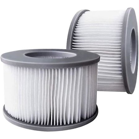 2-pack ersättningsfilter för Mspa - Patronfilter för simbassänger, varma undervattens- och spabad