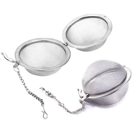 2PCS Ball Sil Infuser Filter - Te Bollar Forma Te Sil