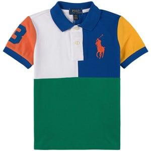 Kids - Ralph Lauren Color-blocked Polo Shirt Green 3 Years - Tops - 3 years - Green