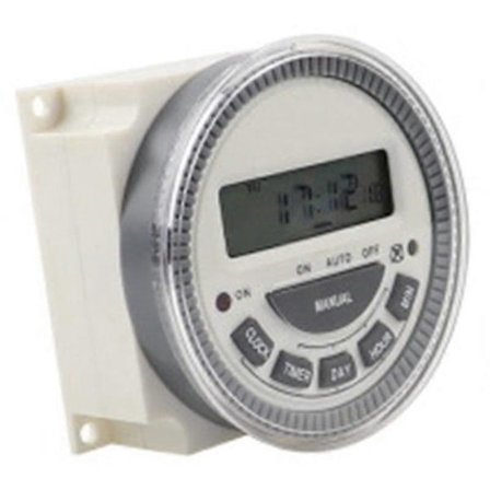 Programmerbar Timer Strømafbryder Relæ Digital LCD Ugentlig Cn304a Ac 220v 5 Pin