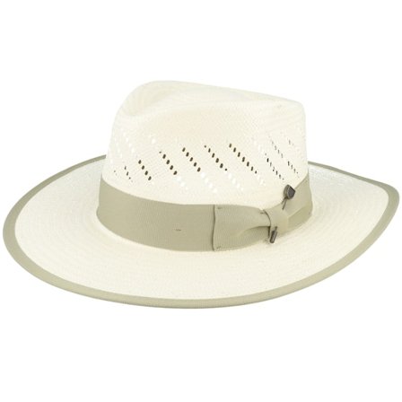 Brixton - Bandera R Natural Straw Hat Straw White Hat - @ Hatstore