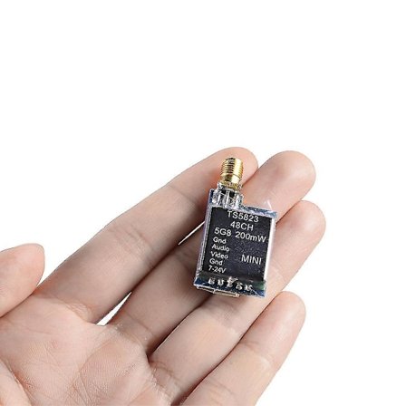 TS5823 5.8G 200mW 48Ch Mini AV-lähetin dronille