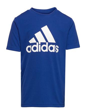 Adidas Designed To Move Big Logo T-Shirt T-shirts Sports Tops Blå Adidas Performance