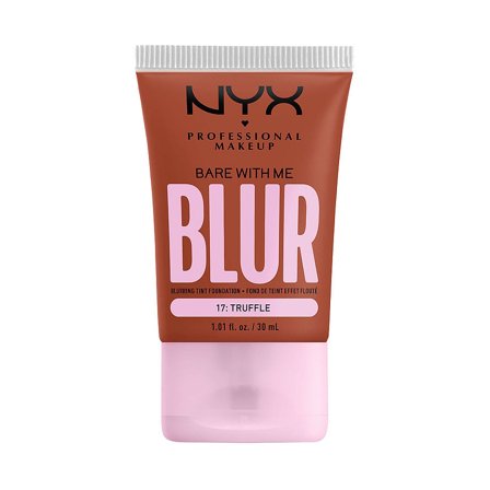 NYX PROFESSIONAL MAKEUP Bare With Me Blur Tint Foundation 17 Truffle, Makeup, Ansigt, Foundation