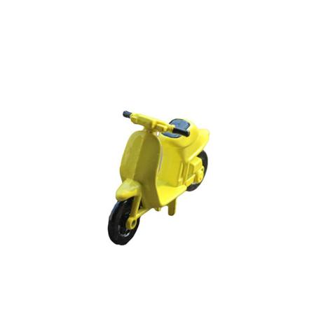 Mini Motorcykel Miniatura Gul