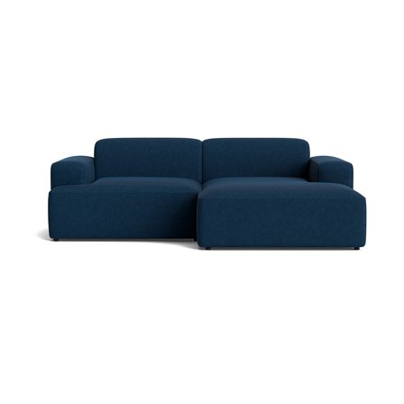 Madrid chaiselong sofa, højrevendt - Aragon Blå - 240x101x73 - Sofa, chaiselong
