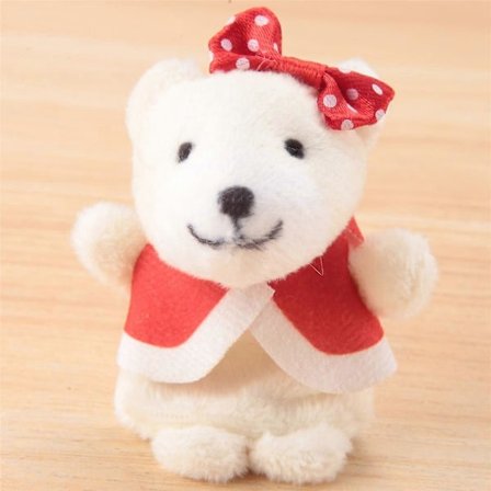 Parti med 5 st Fingerdockor Sagor Guldlock och de tre björnarna