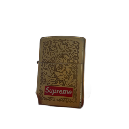 Supreme zippo lighter - floral gold (Aragus)