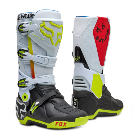 Crossstiefel FOX Motion Hello Future Boot Rot/Schwarz/Weiß 48,5