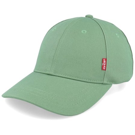 Levi's - Verde adjustable Boné - Classic Twill Red Tab Baseball Cap Medium Green Adjustable @ Hatstore