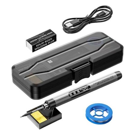 Digital elektrisk loddebolt justerbar temperatur digital loddestasjon