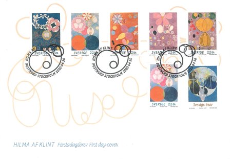 Sverige - Hilma af Klint - Førstedagskuvert