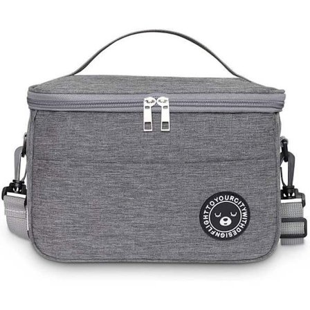 Tykk 64L Isolerede Madtaske, Bærbar Madkasse til Studerende, Kontor, Picnic, Flere Farver, Køletaske