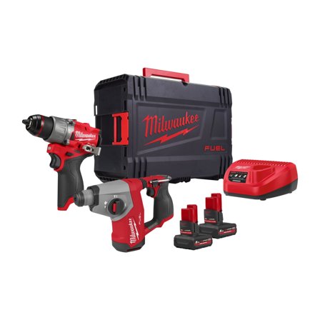 Milwaukee M12 FPP2BG2-502X Verktygspaket, Maskiner & elverktyg