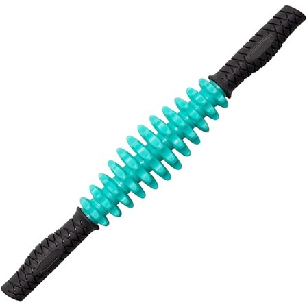 Massage Roller Stick, Cellulite Massager, Therapy Muscle Roller For Back, Fascia, Legs,foot, Neck (light Blue)