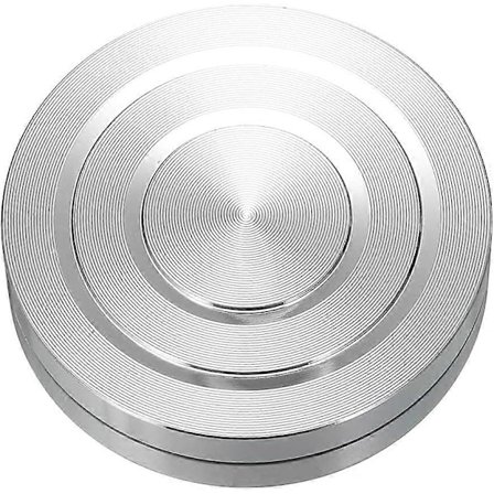 2,4 tuuman pyörivä kääntöjalusta teräskuulalaakereilla varustetulla pyöreällä Lazy Susan -pohjalla