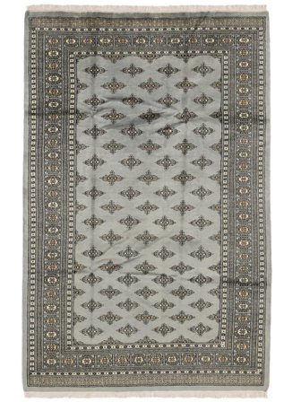 Medalionowy Pakistański Bucharski 2Ply Dywan 166X254 Wełna
