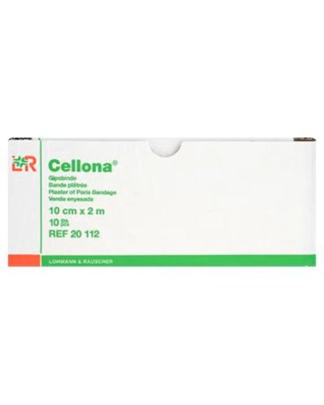 Cellona gipsbind 10cm x 2m 10 stk