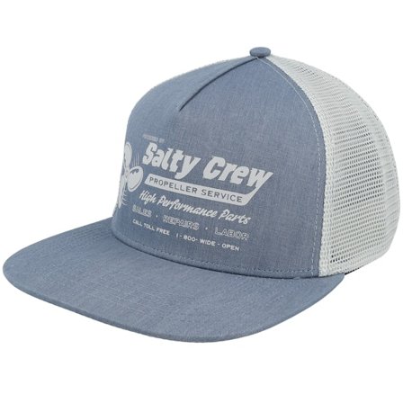 Salty Crew - Azul trucker Gorra - Good Times Channel Blue Trucker @ Hatstore