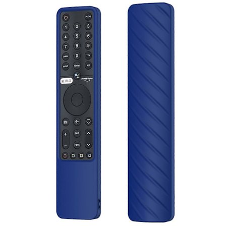 För Xiaomi Mi TV P1 Fjärrkontroll Twill Design Anti-Drop Silikonskydd