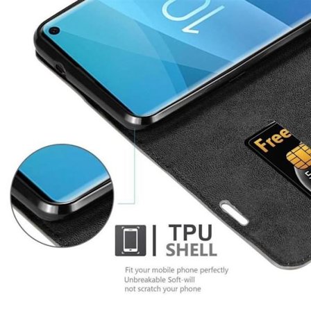 Cadorabo Fodral till Samsung Galaxy S10 i KAFFEBRUNT