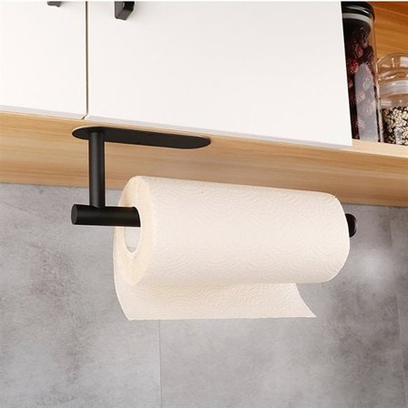 Justerbar køkkenrulleholder i rustfrit stål