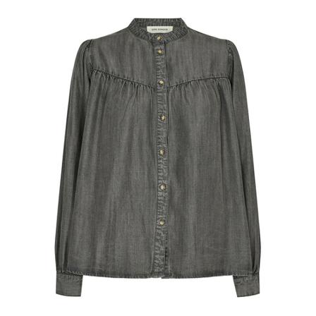 Sofie Schnoor Sofie Schnoor S223317 Skjorter Skjorter S223317 Washed Black Grå, Dame Bluser